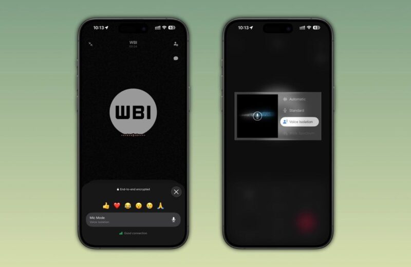 WhatsApp ganha atalho para o Modo de Microfone nas chamadas do iOS